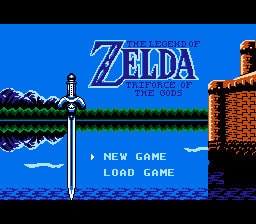 The Legend of Zelda Triforce of the Gods NES Repro Game Cart