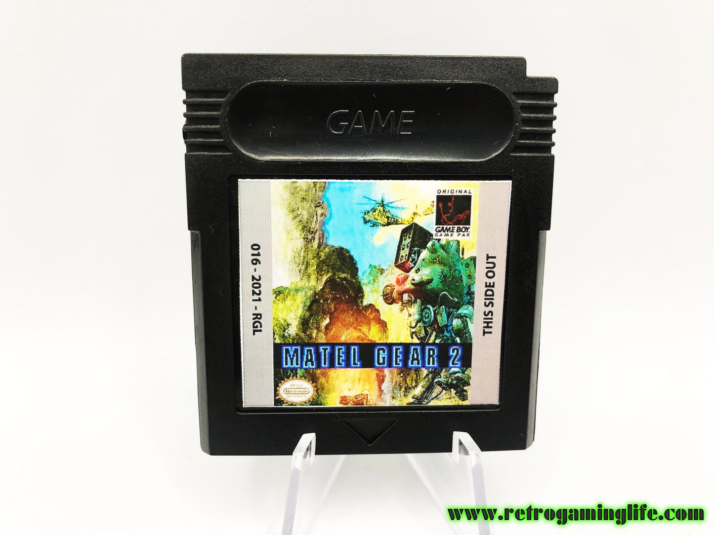 Matel Gear 2 Gameboy Game Cart
