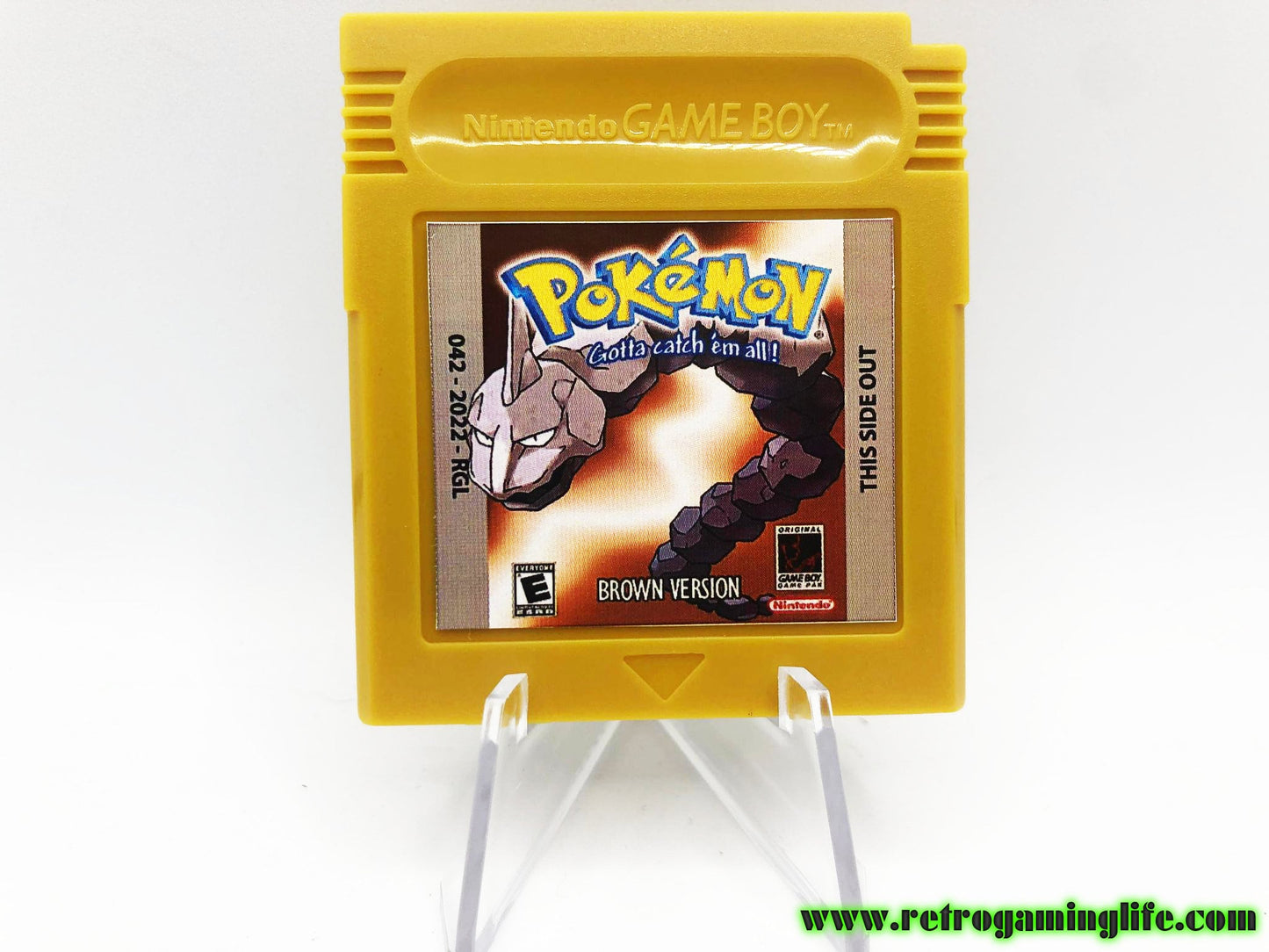 Pokemon Brown Version Gameboy Game