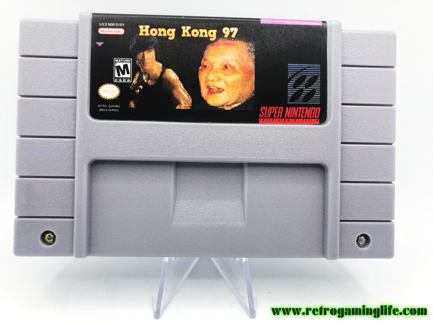 Hong Kong 97 Repro SNES Weird Game