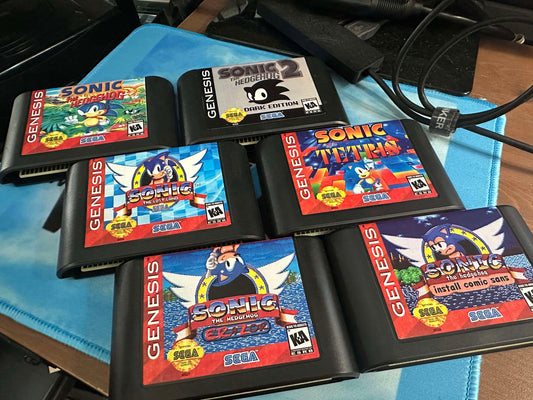 All New Sonic Repros Added to the Shoppe! Sonic Tetris!