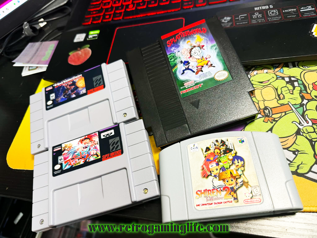 Splatterworld, Shiren 2, Tenchi Muyo RPG, and Wolfenstein 3D Uncut Redux Added to the Shoppe!