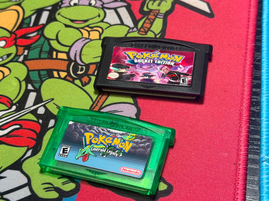 New GBA Arrivals: Pokémon Rocket Edition & Pokémon Emerald Legacy