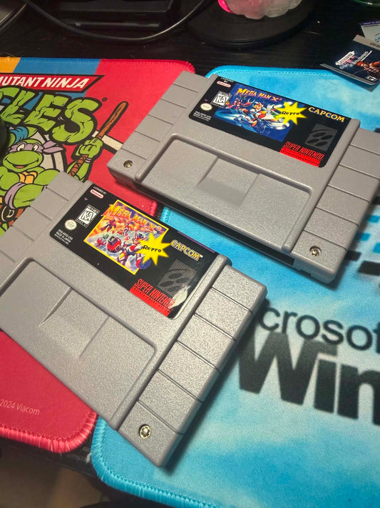 New Additions - Mega Man X2 & Mega Man X3 for Super Nintendo