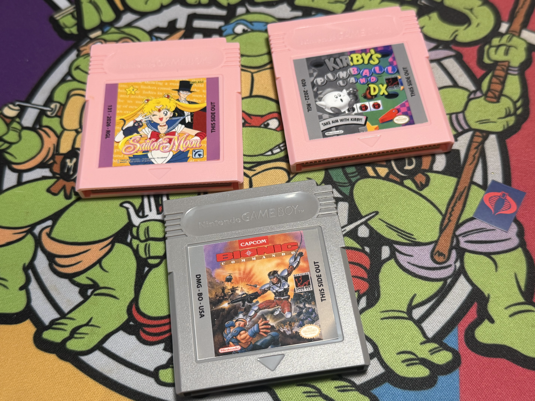 Three New Game Boy Reproductions Join the Retro Gaming Life Store!