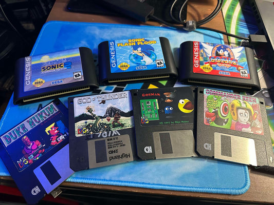 All New Additions! Sonic hacks and DOS Games!