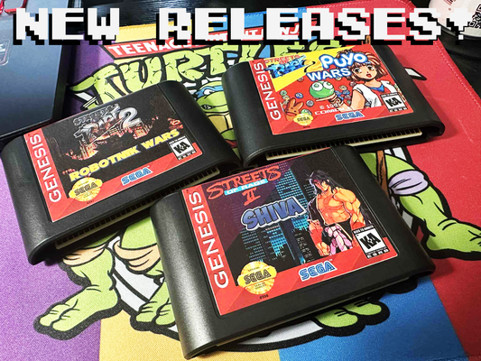 New Sega Genesis Reproductions Released!