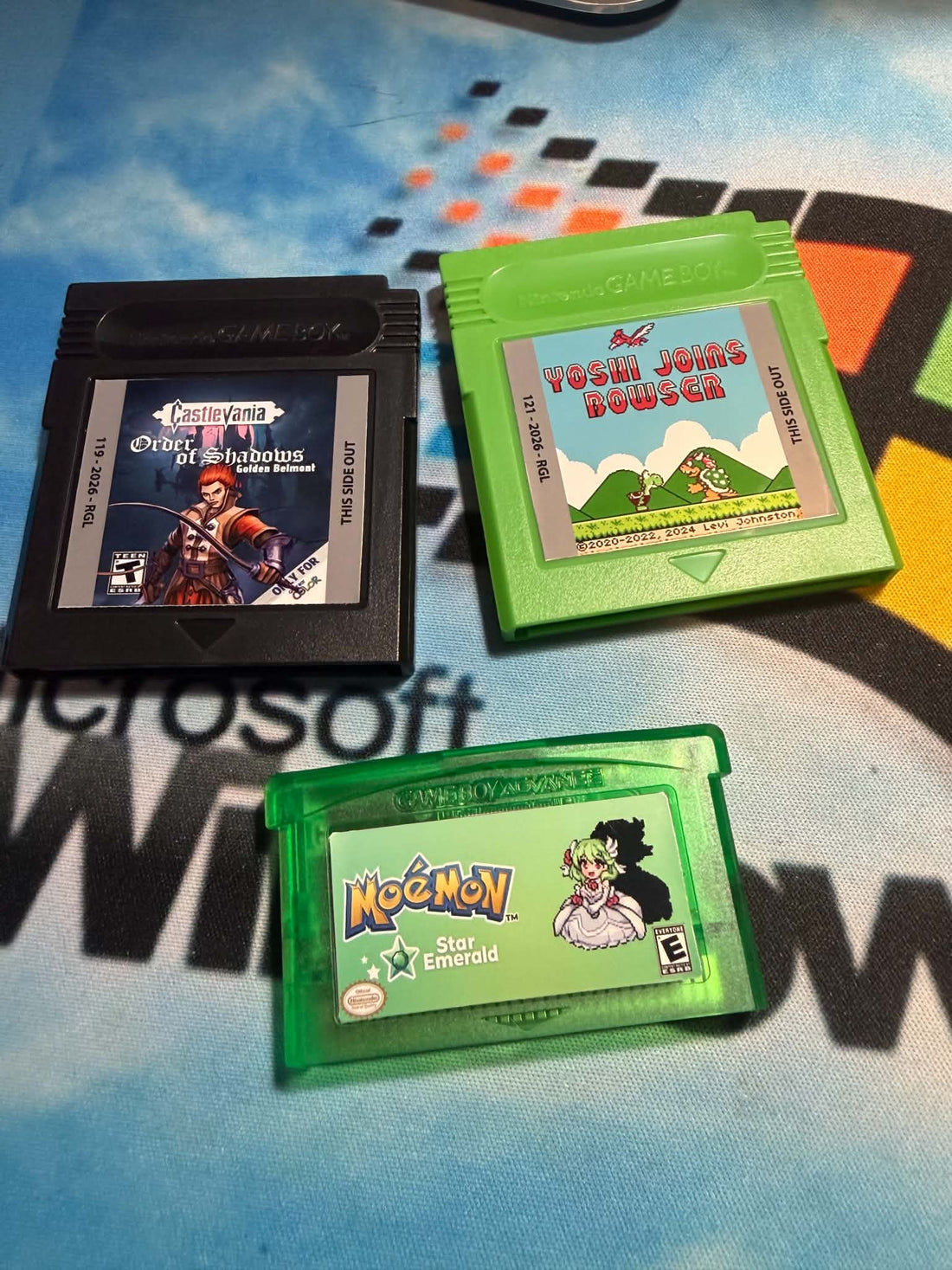 New Additions to the Store! Castlevania Order of Shadows, Yoshi Joins Bowser, and Moemon Star Emerald!