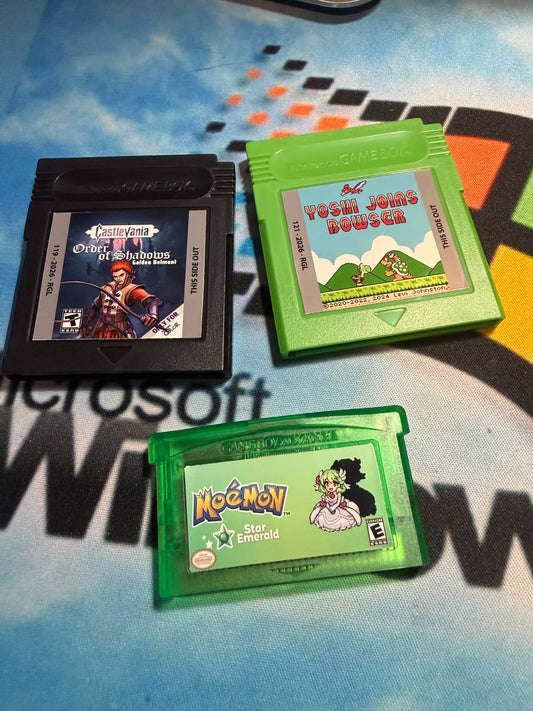 New Additions to the Store! Castlevania Order of Shadows, Yoshi Joins Bowser, and Moemon Star Emerald!
