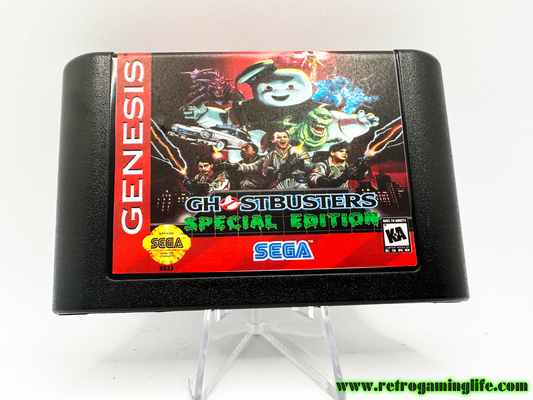 Busting Ghosts in Style: Ghostbusters Special Edition for Sega Genesis 👻🔥