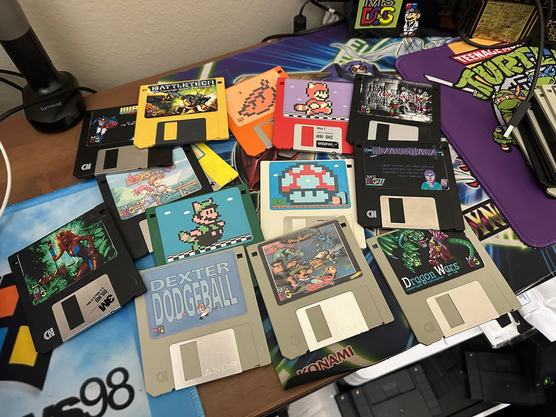 🌀 Floppies Are Here!!! Retro Gaming Collectibles Now in Stock 🎮