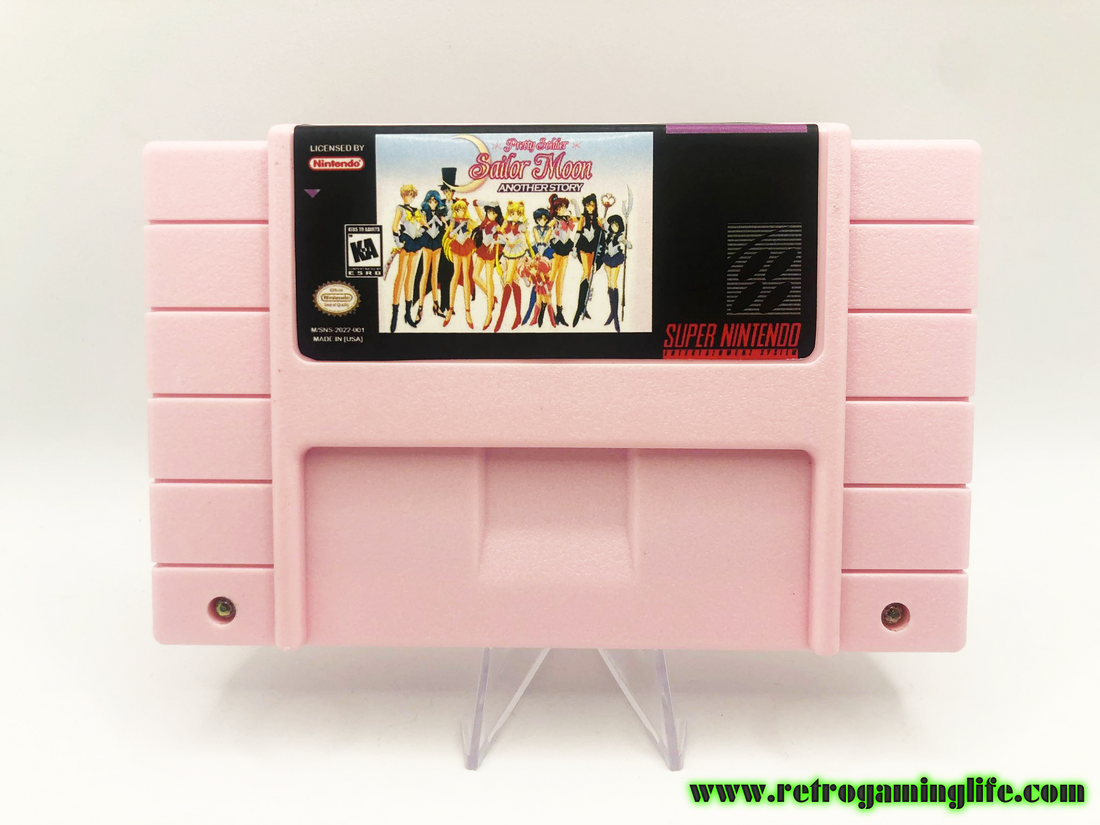 🌙 Pretty Soldier Sailor Moon: Another Story (SNES) – Now in English on a Custom Pink Cartridge! 🎮💖