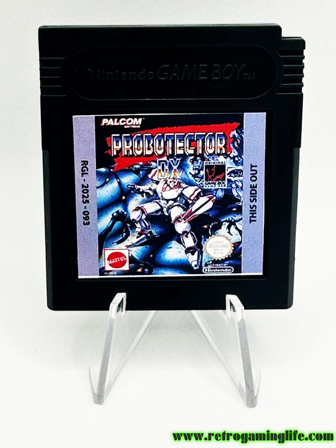 🕹️ Probotector Contra DX – Game Boy Reproduction Cartridge