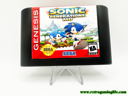 Sonic Generations MD – A Stunning 16-Bit Tribute to Two Eras of Sonic