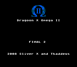 Dragoon X Omega 2 – NES Reproduction Cartridge