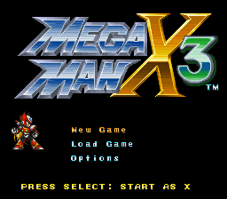 Mega Man X3: Zero Project – SNES Reproduction Cartridge
