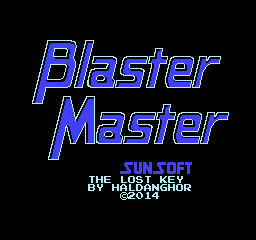 Blaster Master: The Lost Key – NES Reproduction