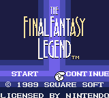 Final Fantasy Legend DX (Game Boy Color Reproduction)