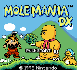 Mole Mania DX (Game Boy Color Reproduction)