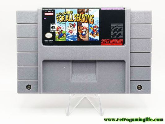 A Plumber for All Seasons – SNES Reproduction Cartridge