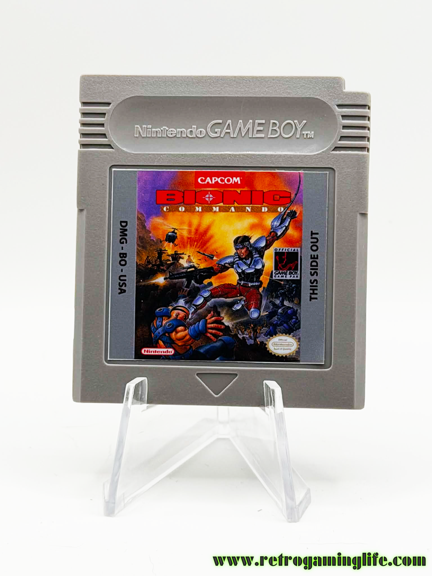 Bionic Commando – Game Boy SRAM Reproduction Cartridge
