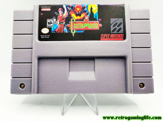 Castlemania SNES Video Game Cart