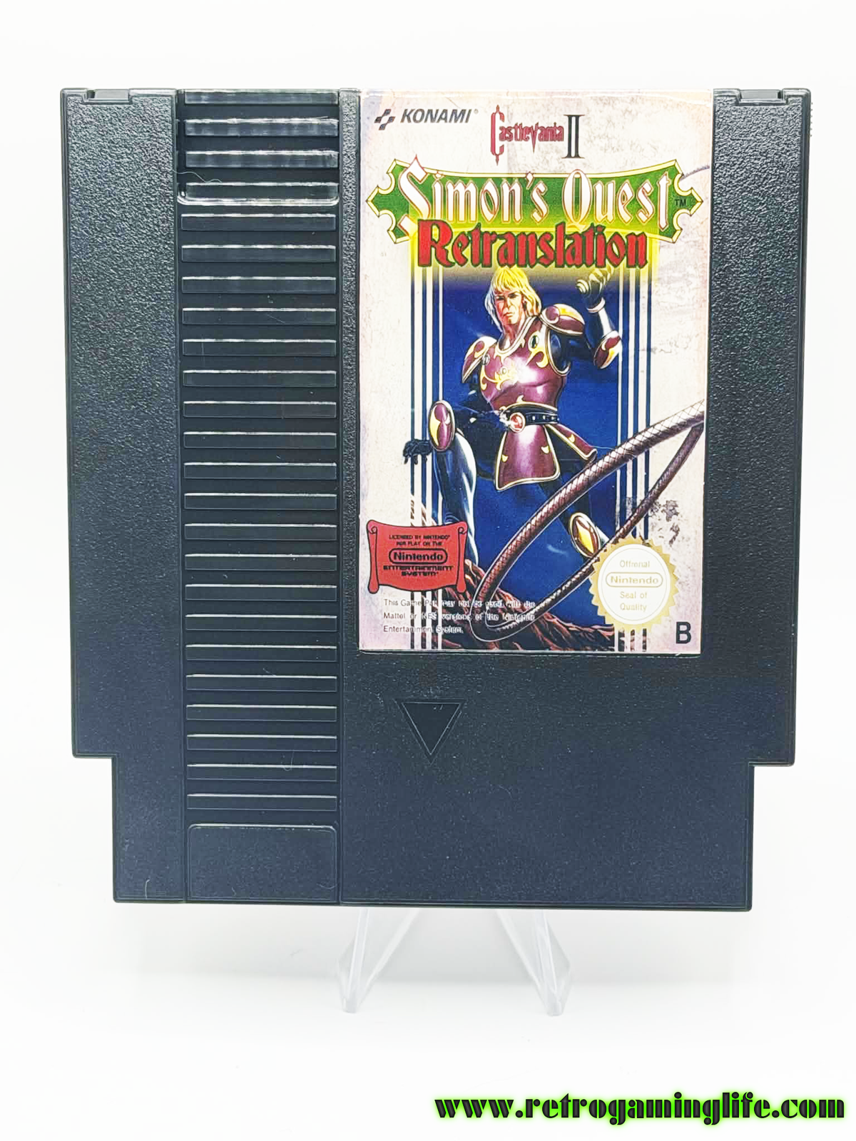 Castlevania II: Simon's Quest - Re-translation + Map NES Reproduction