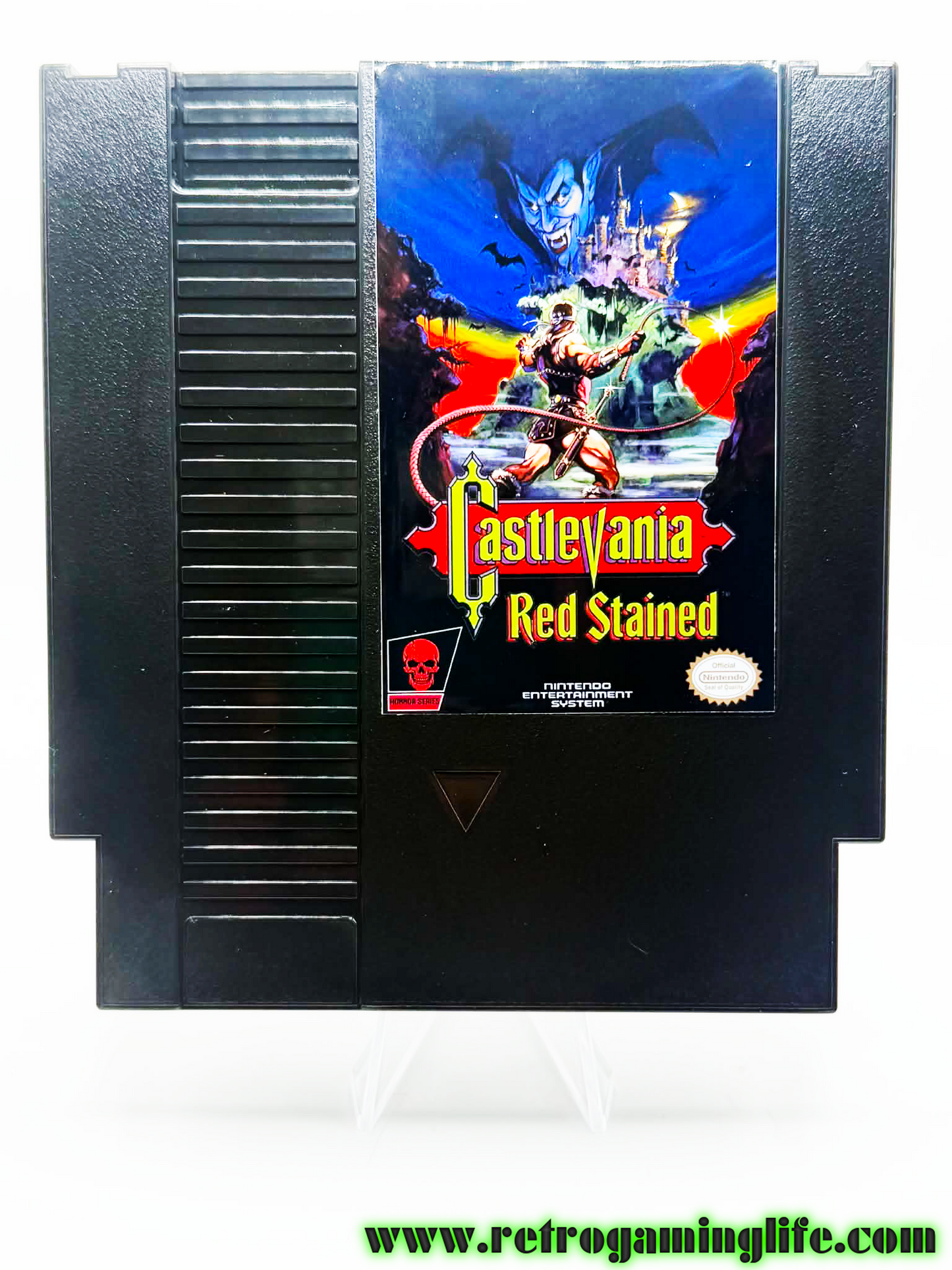 Castlevania Red Stained – NES Reproduction Cart