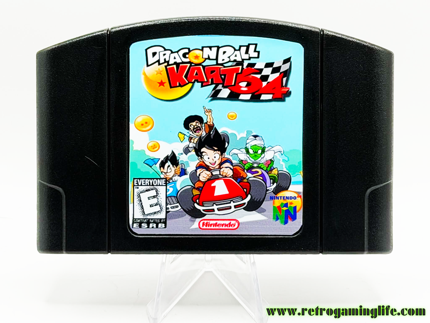 Dragon Ball Kart 64 – Nintendo 64 Reproduction Cartridge