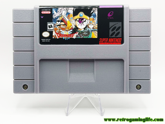 Dragon Quest III (English Translated) – SNES Reproduction Cartridge