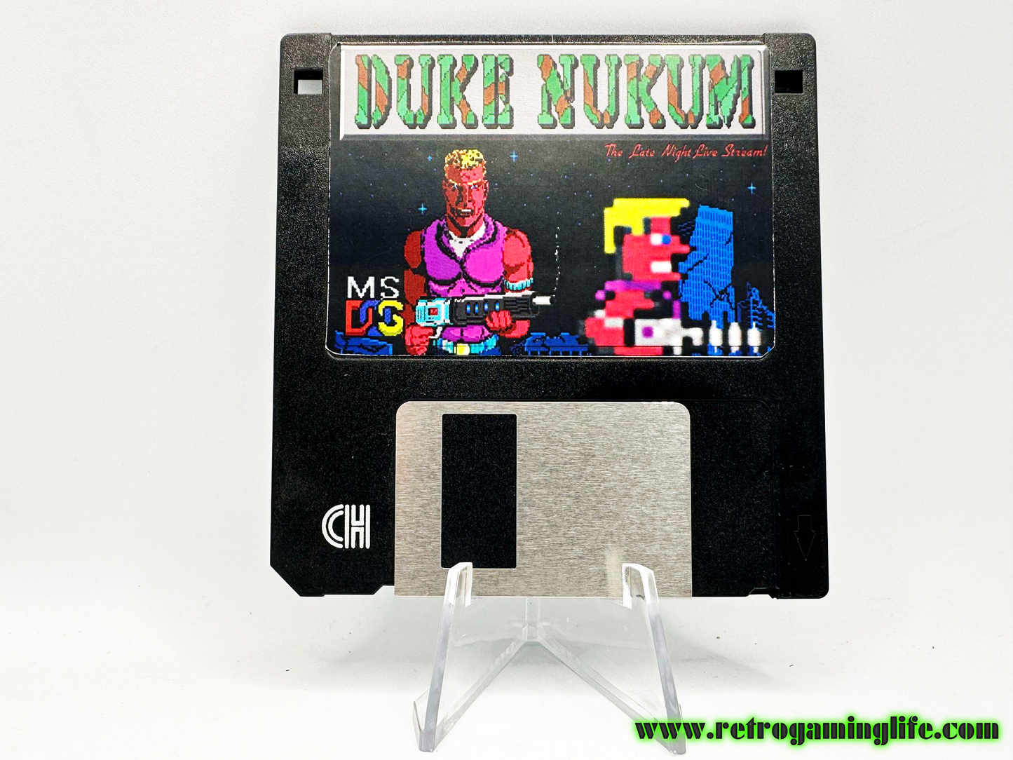 Duke Nukem DOS PC Game Reproduction