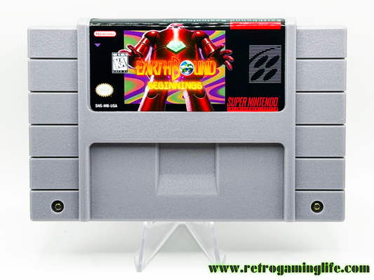 EarthBound Beginnings Reimagined (SNES) – Reproduction Cartridge