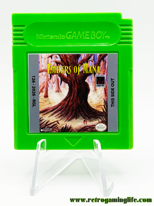 Embers of Mana – Game Boy Reproduction Cartridge