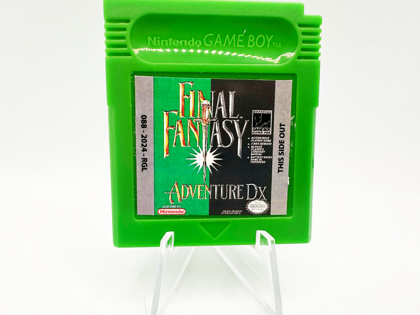 Final Fantasy Adventure DX Gameboy Color Video Game Cart