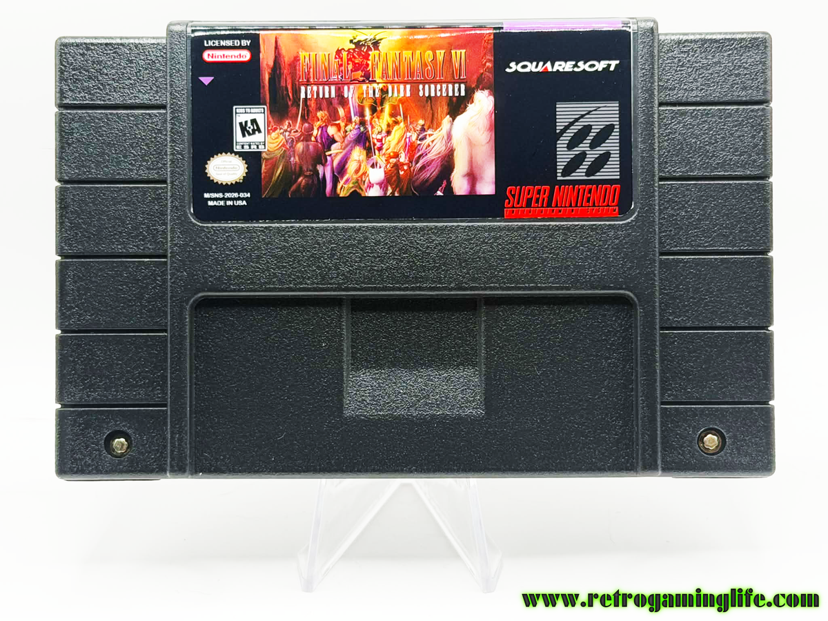Final Fantasy VI: Return of the Dark Sorcerer – SNES Reproduction