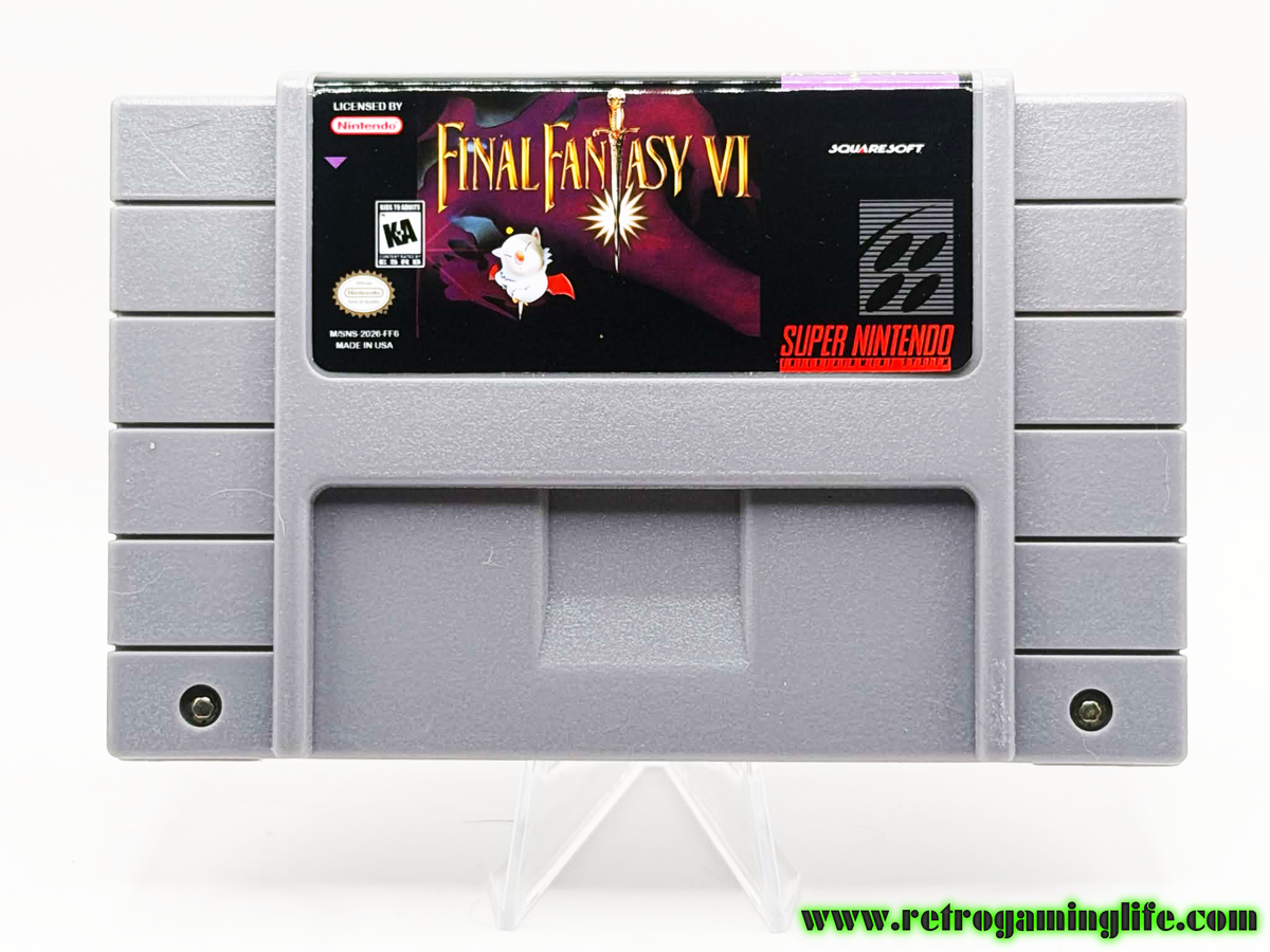 Final Fantasy VI - Ted Woolsey Uncensored Edition SNES Reproduction