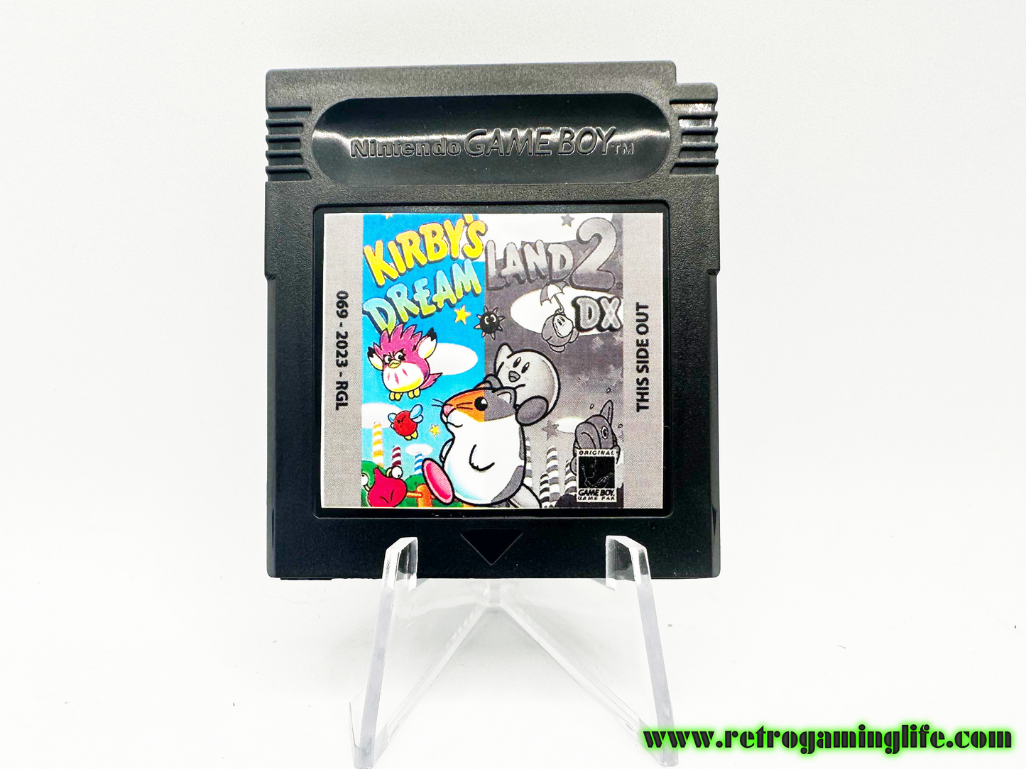 Kirby's Dream Land 2 DX Reproduction Gameboy Color Video Game Cart