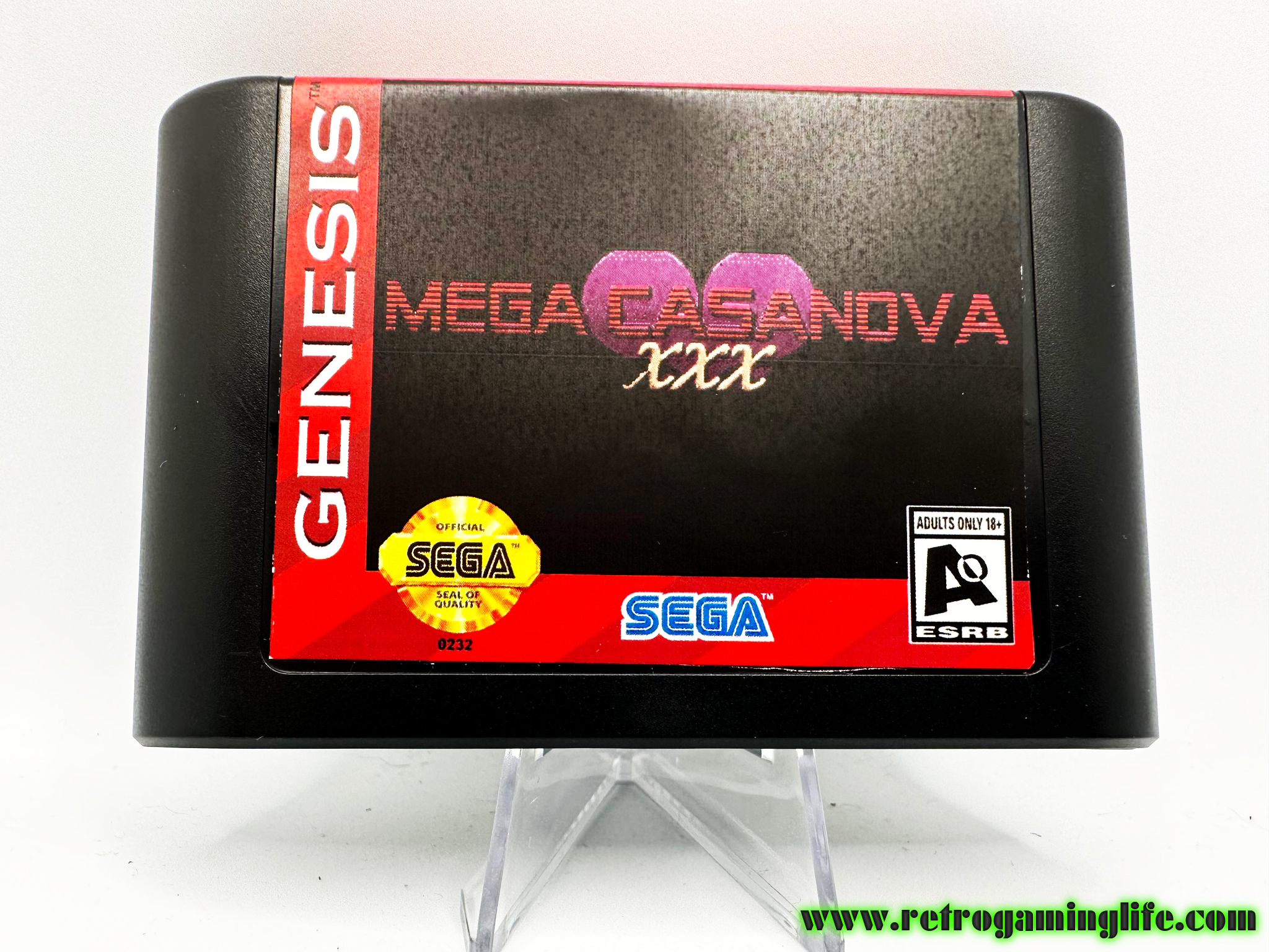 Genesis Reproductions 💋 Mega Casanova XXX (Sega Genesis Reproduction Cartridge) – RetroGamingLife