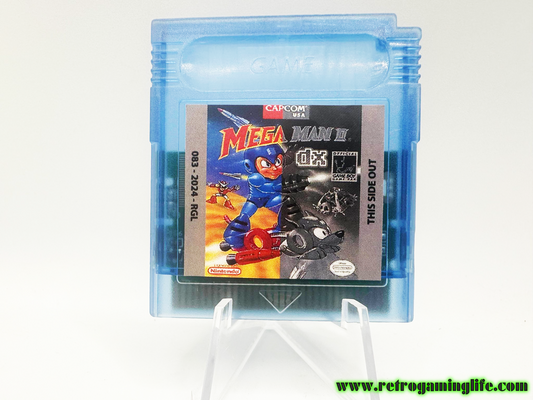 Mega Man 2 DX Gameboy Color Reproduction Video Game Cart