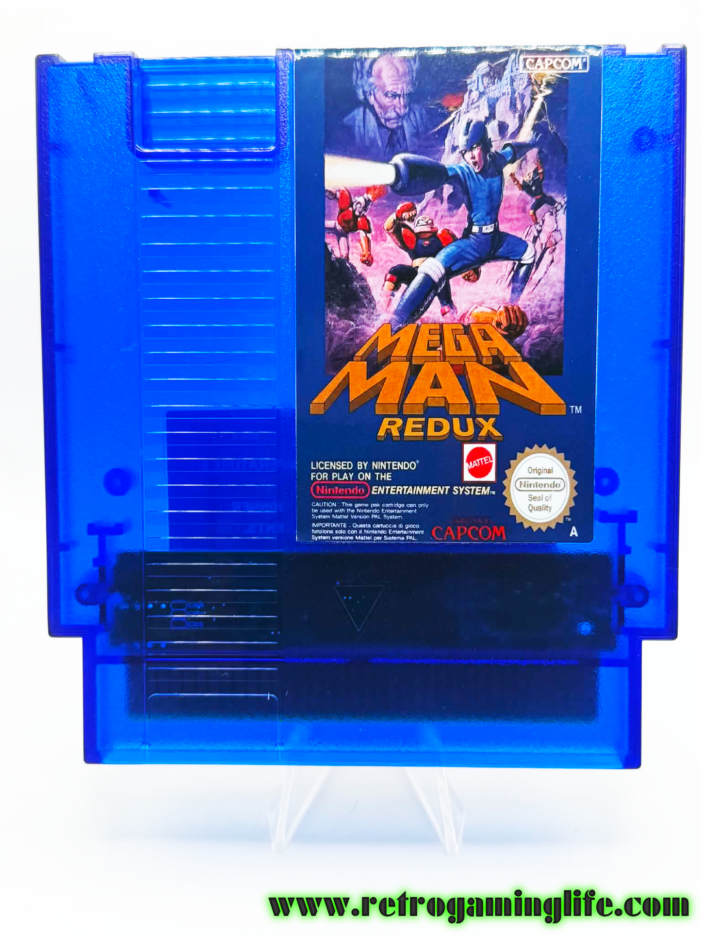 Mega Man Redux – NES Reproduction Cartridge