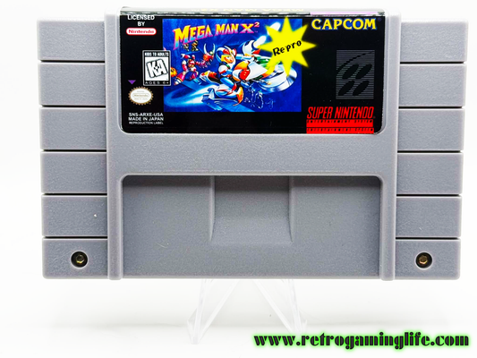 Mega Man X2 – Super Nintendo Reproduction Cartridge