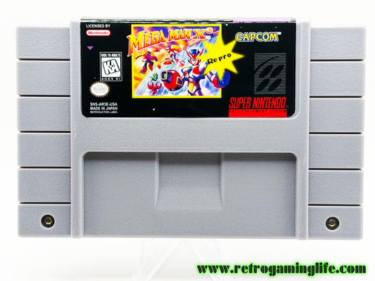Mega Man X3 – Super Nintendo Reproduction Cartridge