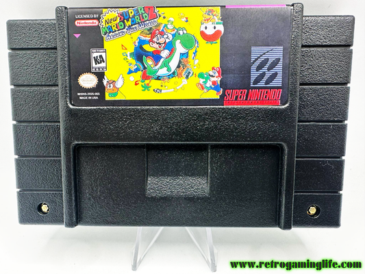 New Super Mario World 2 SNES Video Game Cart