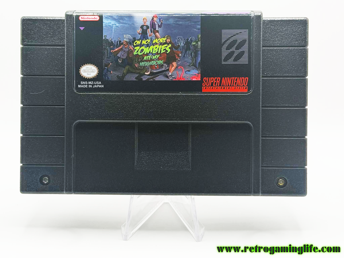 Oh No! More Zombies Ate My Neighbors – SNES Reproduction Cartridge