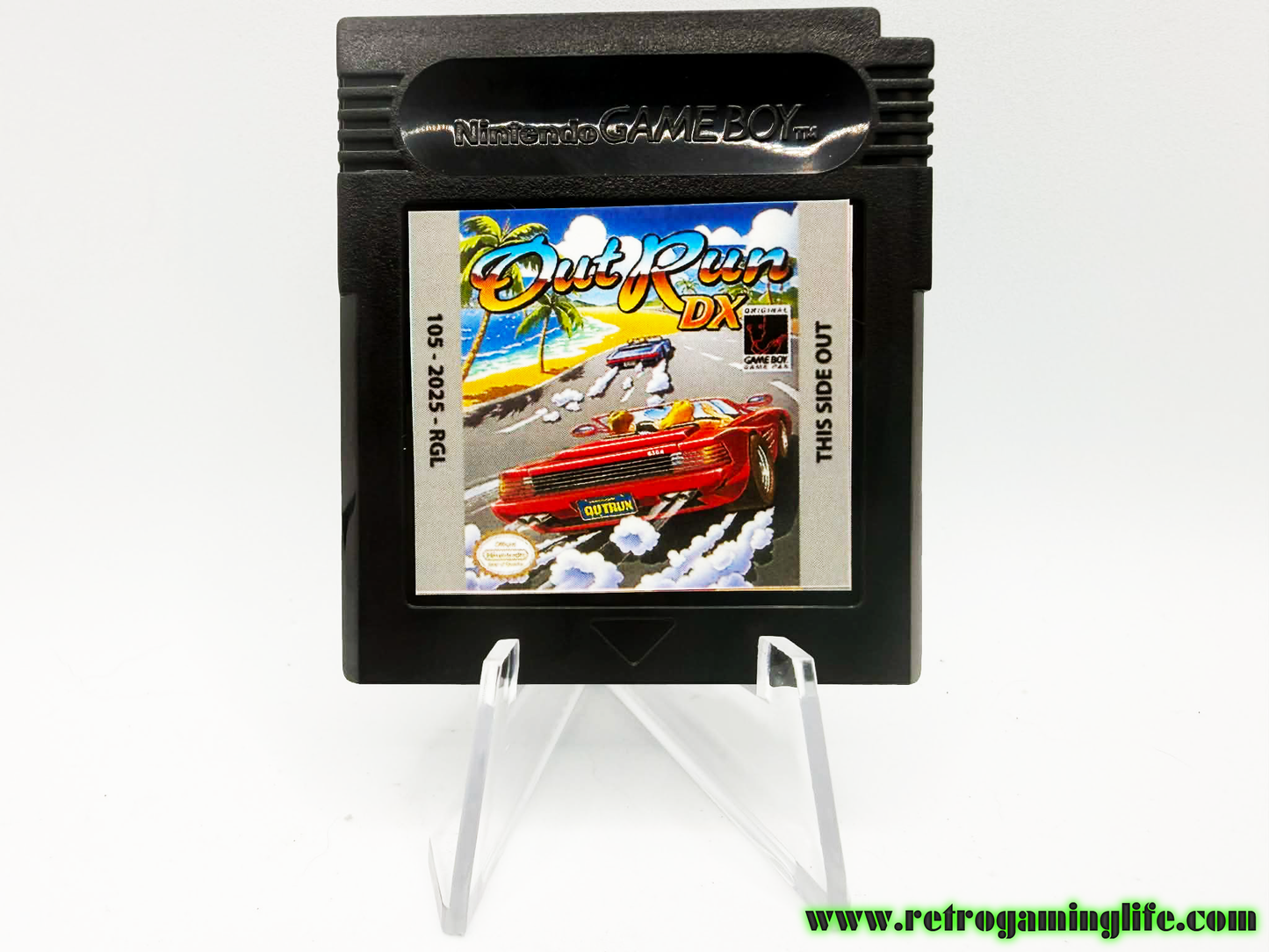 🏎️ OutRun DX — Game Boy Color (Reproduction Cartridge)