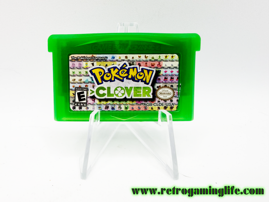 Pokémon Clover Version – Game Boy Advance (Custom Cartridge) 🍀🎮