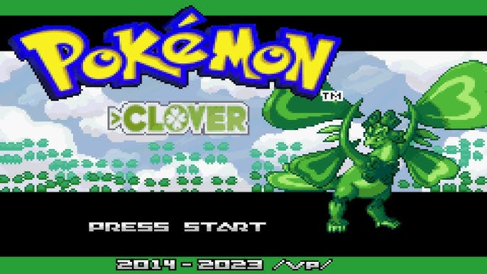 Pokémon Clover Version – Game Boy Advance (Custom Cartridge) 🍀🎮