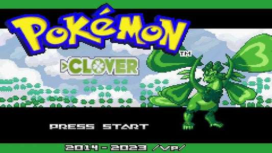 Pokémon Clover Version – Game Boy Advance (Custom Cartridge) 🍀🎮
