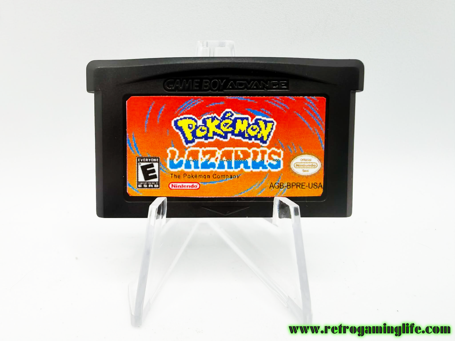 🔥 Pokémon Lazarus v1.1 — Game Boy Advance (Reproduction Cartridge)