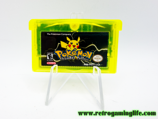 Pokémon Thunder Yellow Version – Game Boy Advance (Custom Cartridge) ⚡🎮
